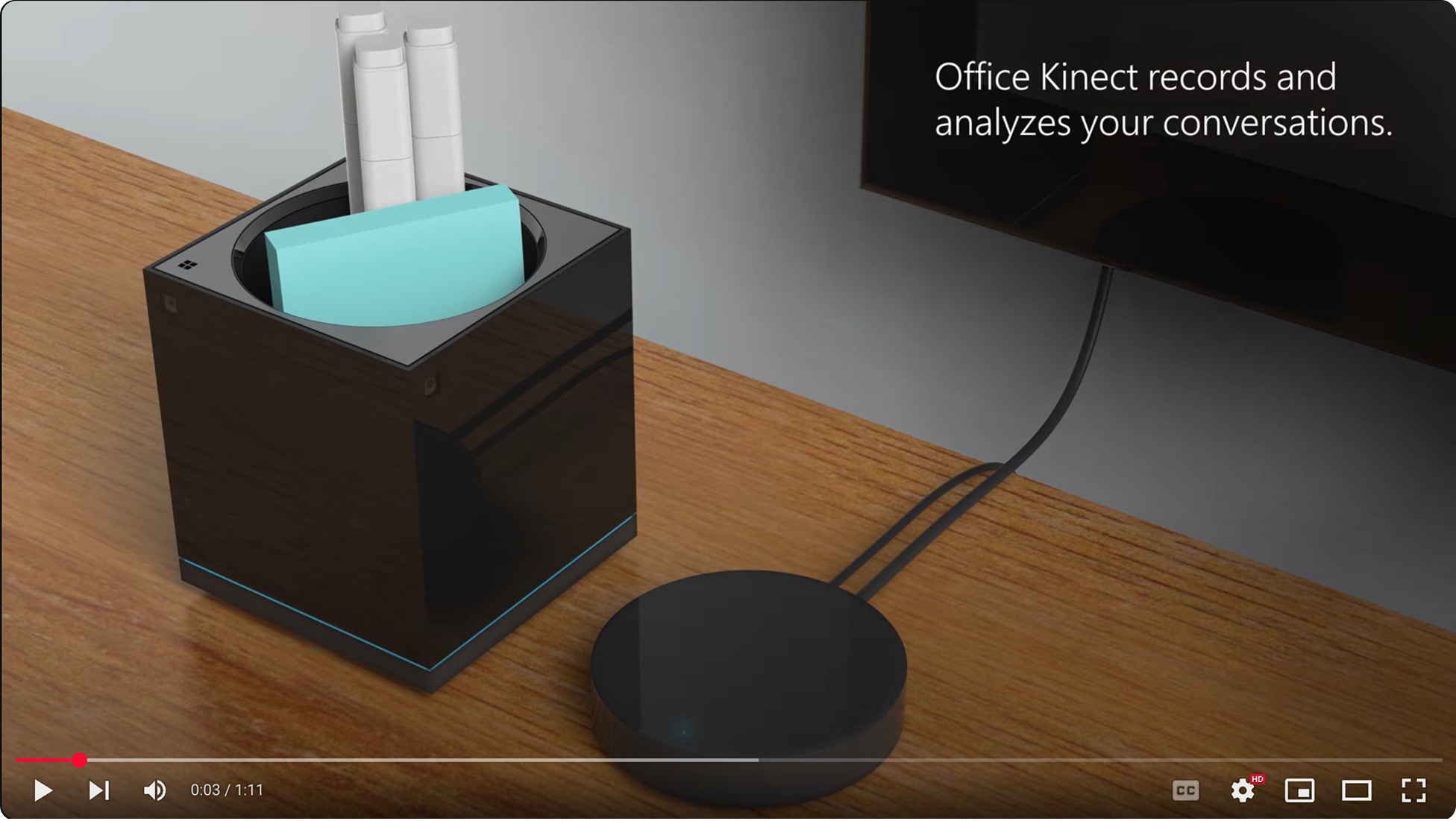 Office Kinect video still